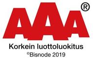 AAA-korkein luottoluokitus -logo
